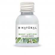 Body Lotion for hotels in 30ml. Recycled PET bottle