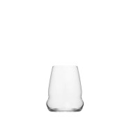 A versatile glass with a unique shape, suitable for water, juice, or red wine. Ideal for restaurants.