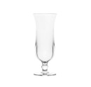 Cocktail Glass. Clear Plastic. 