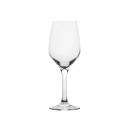 Wine Glass. Clear Plastic.