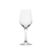 Wine Glass. Clear Plastic.