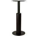 High table base in black coating