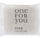 Hotel Soap, square, wrapped in white paper