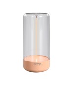 Rechargeable Tablelamp. Peach Color 