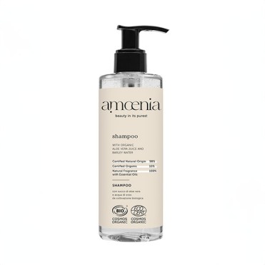 Hotel Shampoo. In 330ml bottle with pump. "Ecocert" certification