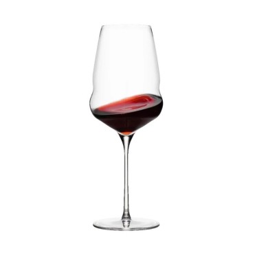 Red Wine Glass with Red Wine. 