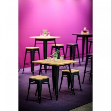 “Tolix Style” Kavinės Stalas