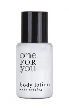 Hotel Cosmetic, Body Lotion, In 20ml bottle with black cap. 