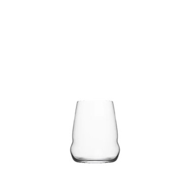 Elegant glass with a unique shape, suitable for water, juice, or white wine. Ideal for restaurants, bars, and hotels.